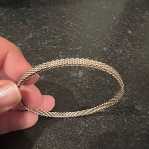 Tiffany & Co narrow somerset bangle